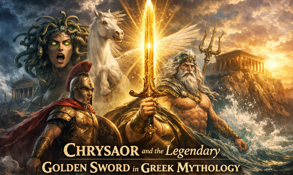 Chrysaor and the Golden Sword in Greek Mythology Explained