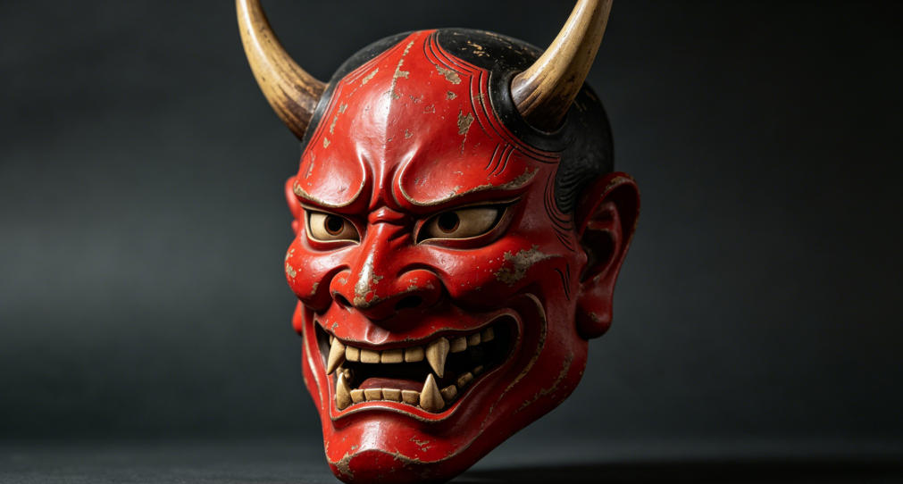 Red Hannya Mask Meaning: Japanese Demon Mask History & Symbolism