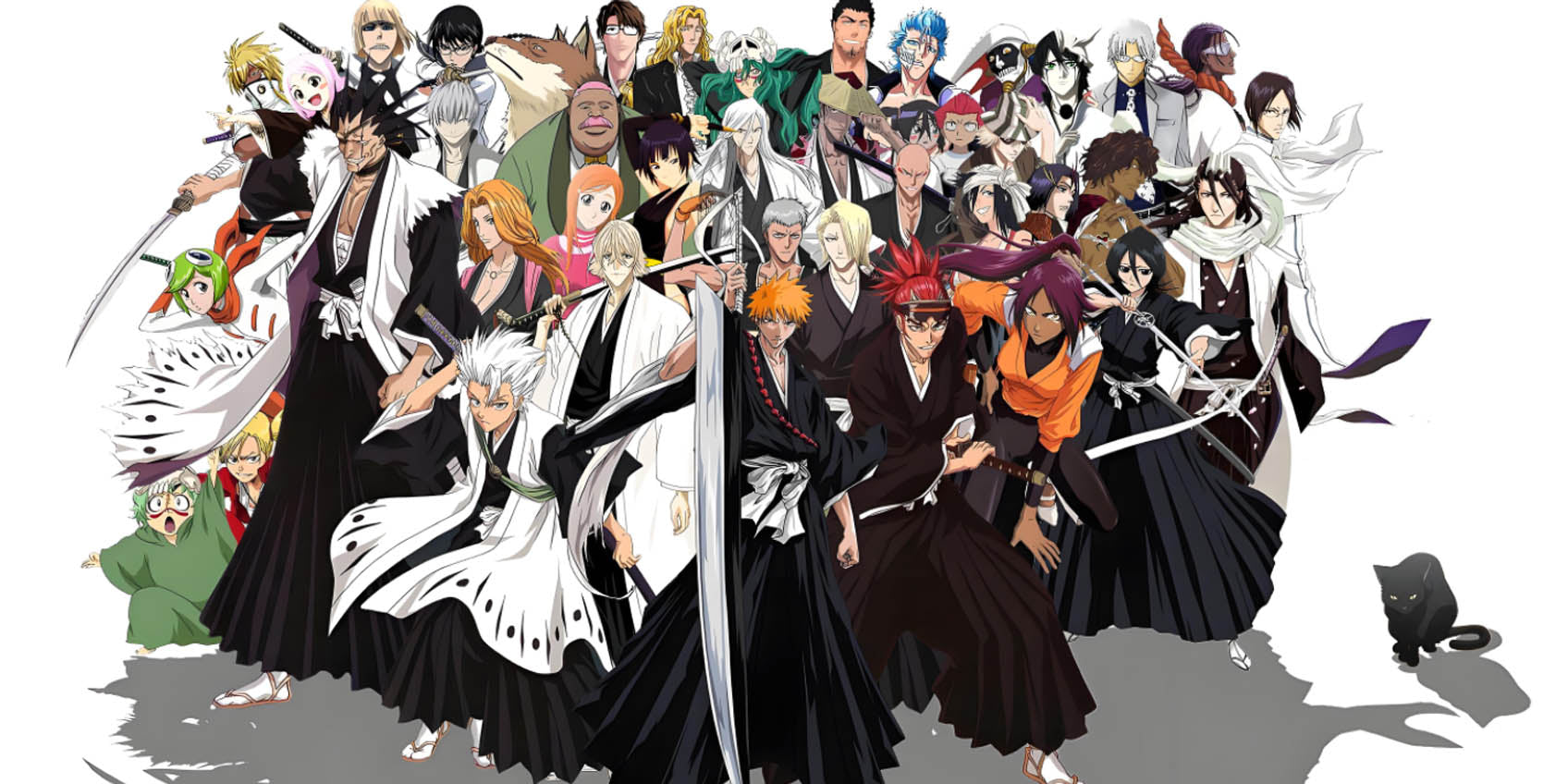 Bleach Anime-Schwerter: Ichigo Kurosakis Bankai und Tensa Zangetsu