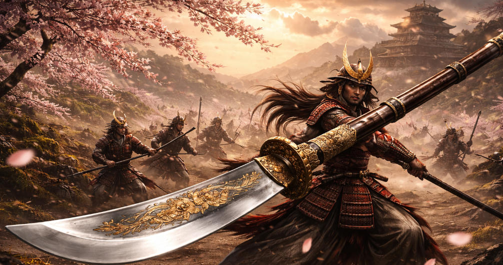 Naginata:Legendary Samurai Polearm and Female Warrior Weapon Explained