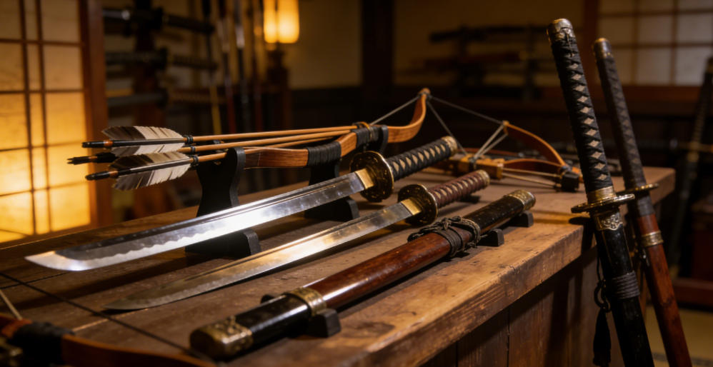 Samurai Weapons Explained: Katana, Spears, Bows & Japanese Armor Guide
