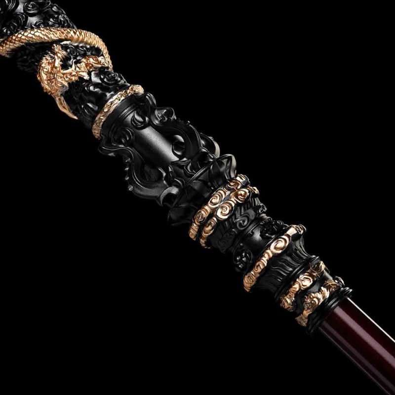 Black Myth Wukong 1:1 Ruyi Jingu Bang Replik – 180 cm Stab des Affenkönigs aus Legierung 