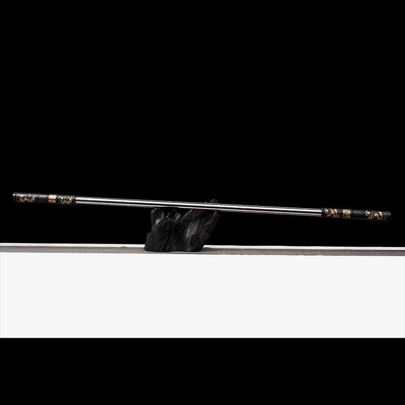 Ruyi Jingu Bang Monkey King Staff Replica – 150cm Black Gold Alloy 