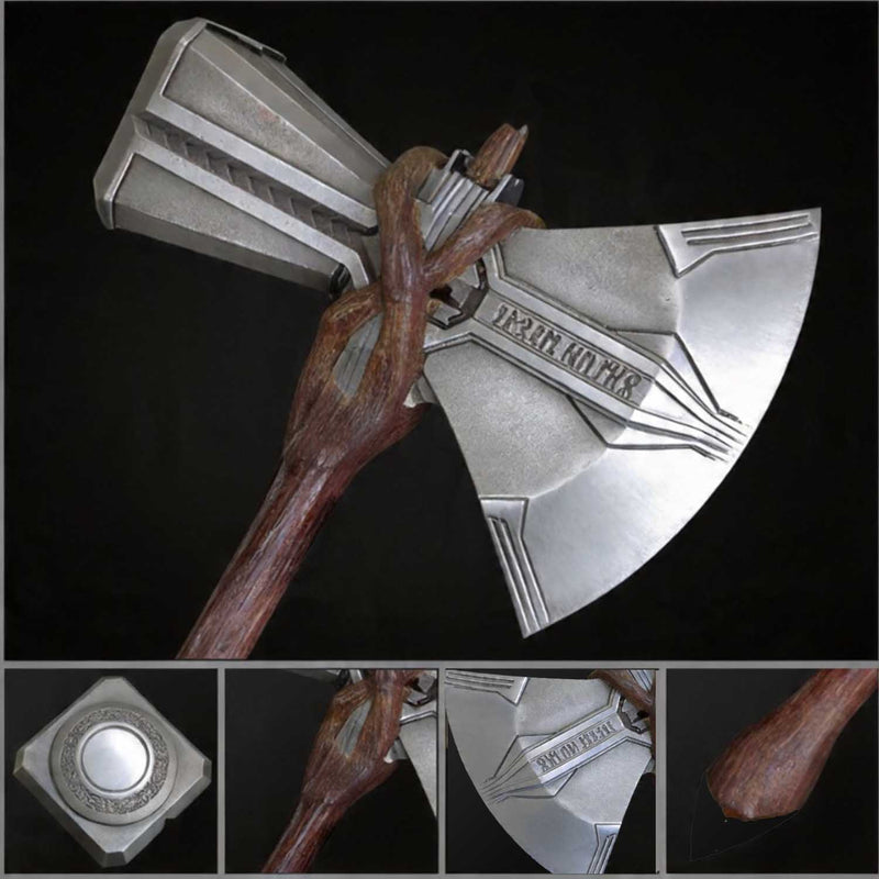 Thor Stormbreaker Axe 1:1 Full Metal Replica Avengers Cosplay Prop 