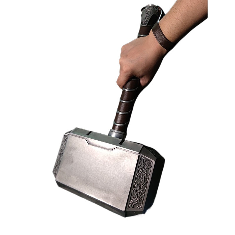 Thor Stormbreaker Axe & Mjolnir 2.0 1:1 Metal Replica Weapon 