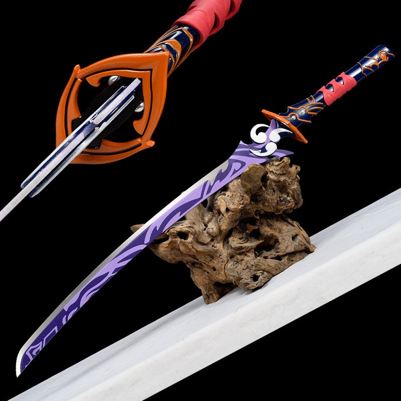 Musou no Hitotachi Sword Replica - Raiden Shogun 1:1 Metal Cosplay Weapon 