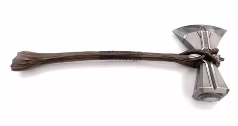 40cm wide head stormbreaker axe, 1 meter total length with wall mount display stand
