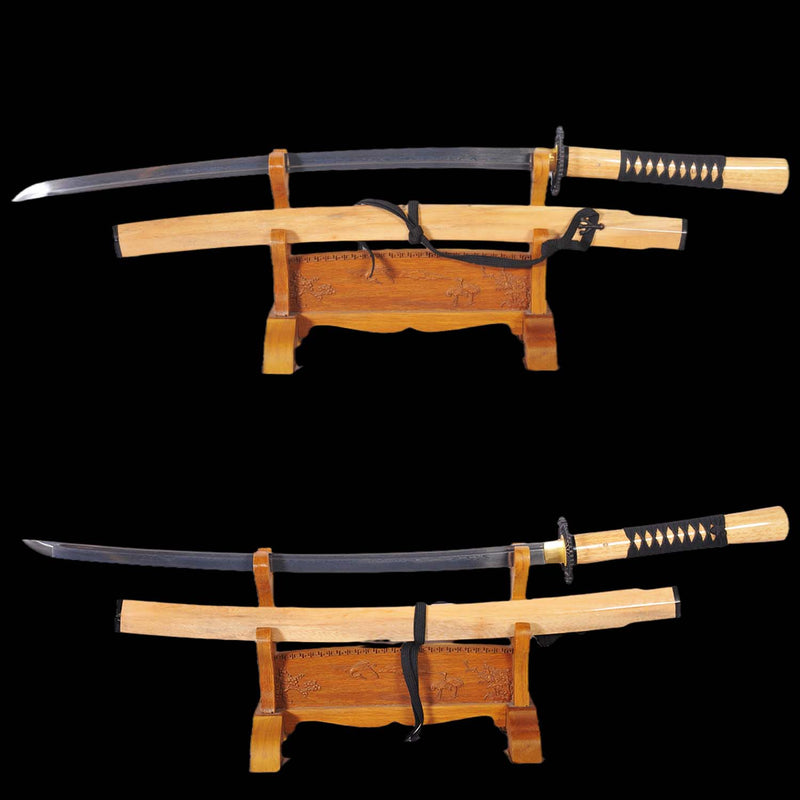 47 Ronin Tengu Katana Sword Hand Forged Folded Steel Movie Replica 
