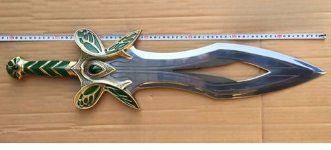70cm Dota 2 butterfly sword 1:1 scale size comparison weapon model