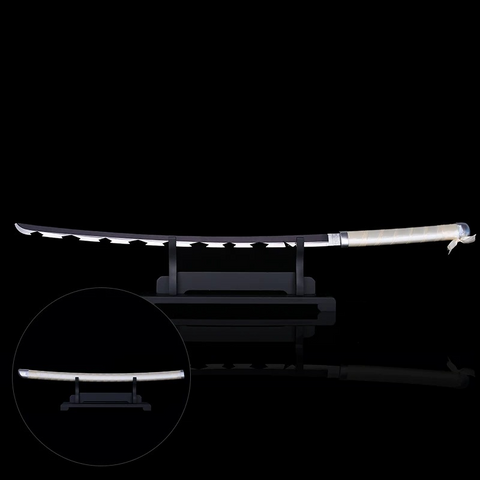 Demon Slayer Nichirin Sword Alloy Metal Replica – Inosuke Hashibira Cosplay Katana Collectible