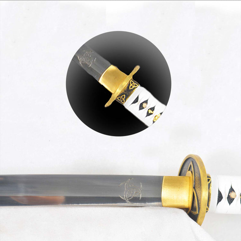 Walking Dead Michonne Katana Sword Replica – Hand Forged 9260 Steel Blade 