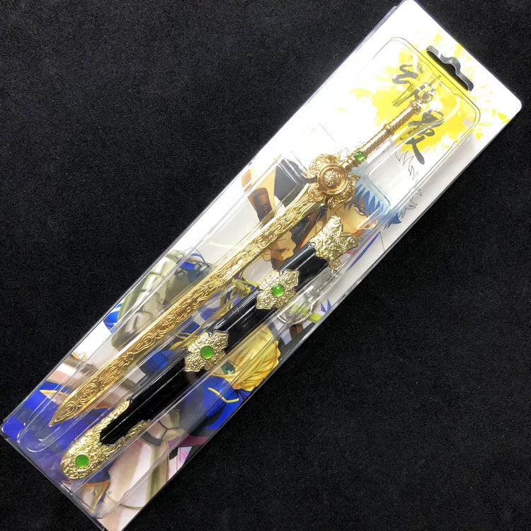 Genshin Impact Mini Alloy Weapon Replica Sword Anime Collectible Model 