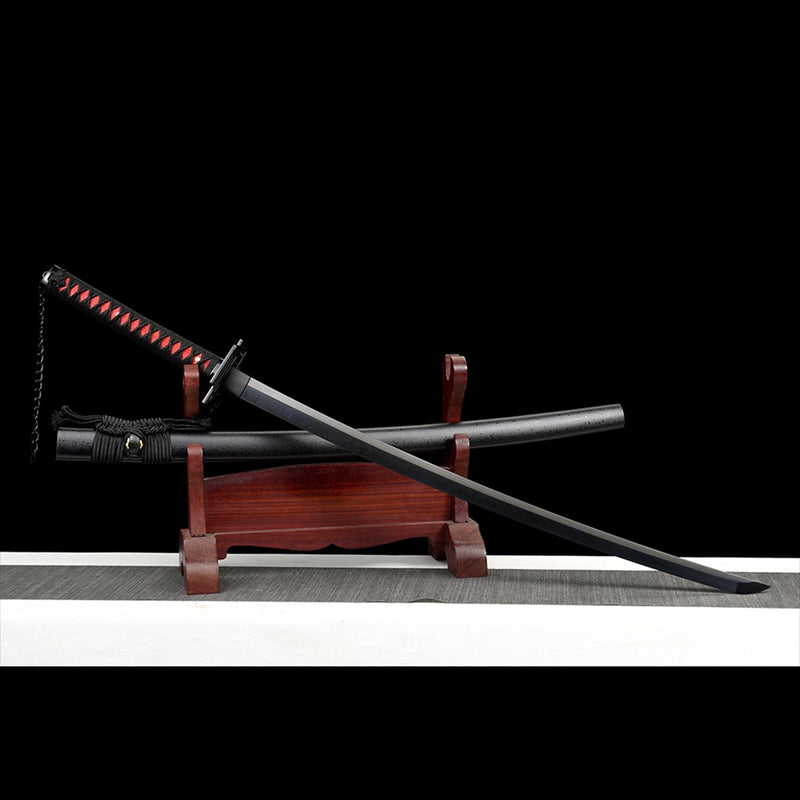 Ichigo Kurosaki Bankai Schwert Tensa Zangetsu 1060 Stahl Katana 