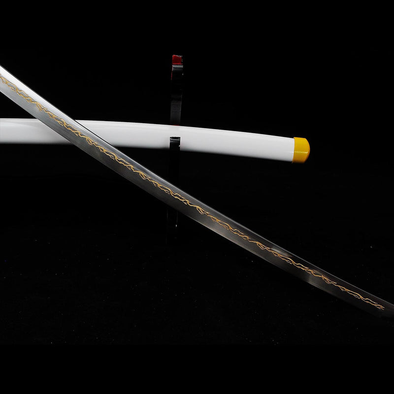 Zenitsu Agatsuma Nichirin Sword – Demon Slayer 1095 Steel Katana 