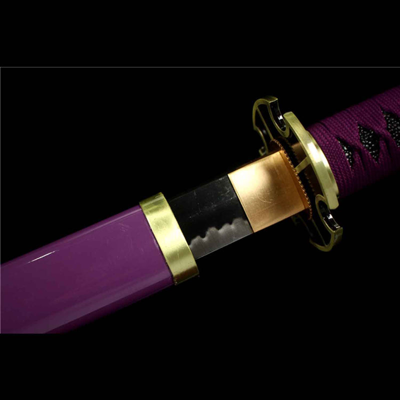 One Piece Nidai Kitetsu Katana Schwert – Handgefertigte Anime-Replik a 