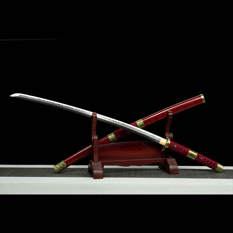 Roronoa Zoro Sandai Kitetsu Katana – Handmade 1095 High Carbon Steel Sword 