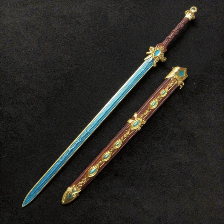 Genshin Impact Mini Alloy Weapon Replica Anime Collectible 