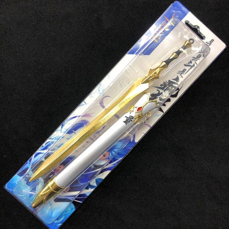 Genshin Impact Mini Alloy Weapon Replica Anime Metal Collectible Display Model 