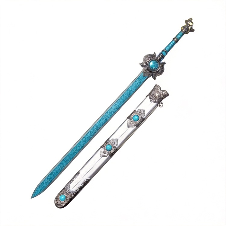 Genshin Impact Mini Alloy Weapon Replica Metal Blade Collectible 