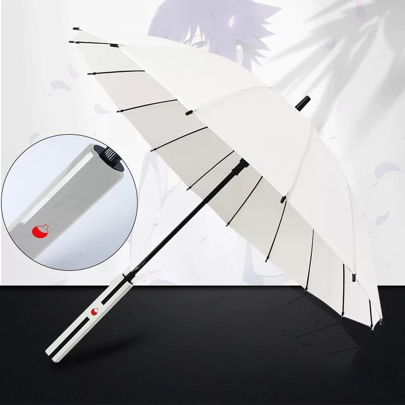 Kusanagi-no-Tsurugi White 16-Rib Anime Sword Umbrella 