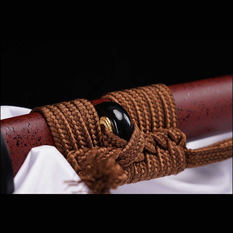 Rurouni Kenshin Sakabato Katana – Handgeschmiedetes Samurai-Schwert mit umgekehrter Klinge 