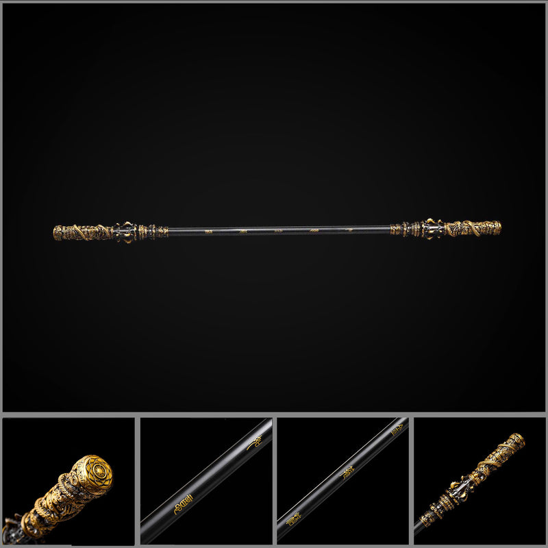 Replika des schwarzen Mythos Wukong Jingu Bang Stabes, 180 cm, Sun Wukong 
