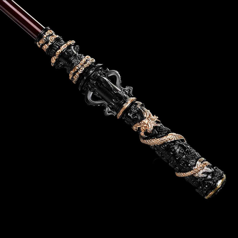 Black Myth Wukong 1:1 Ruyi Jingu Bang Replik – 180 cm Stab des Affenkönigs aus Legierung 