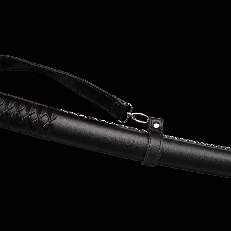 The Walking Dead Michonne Katana Sword – Handmade 1060 Carbon Steel Replica 