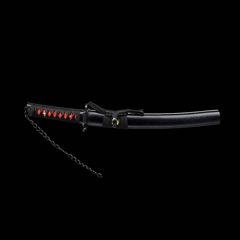 Bleach Ichigo Bankai Tanto New Tensa Zangetsu Mini Katana Sword 