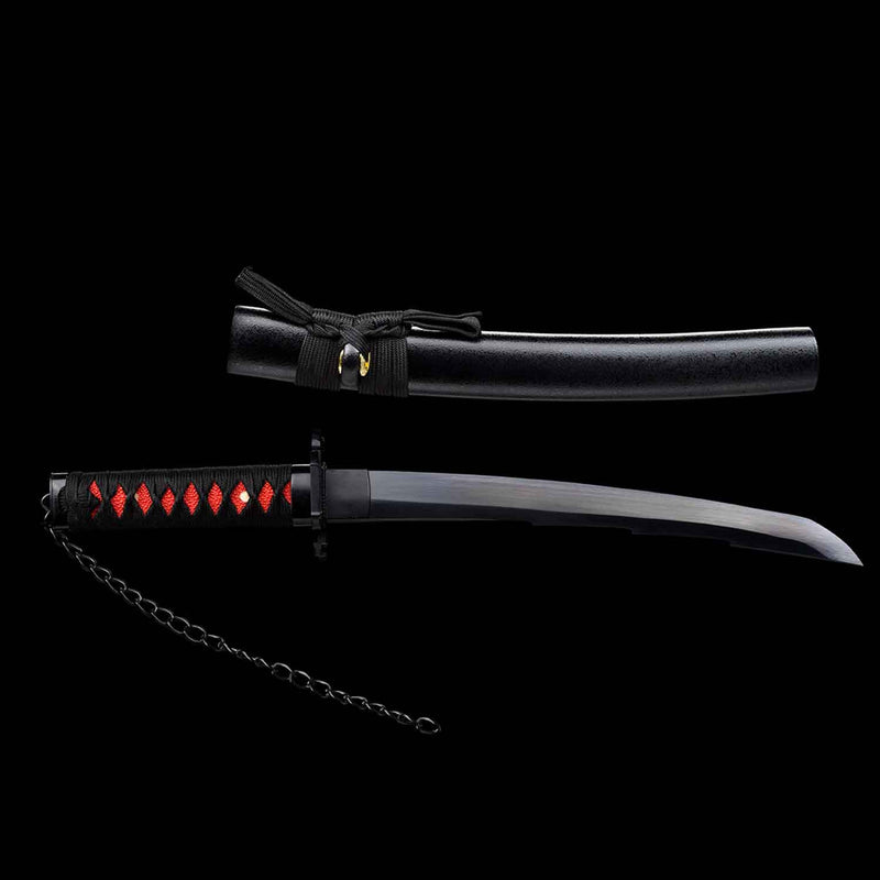 Bleach Ichigo Kurosaki Bankai Sword Set 3PCS – Tensa Zangetsu Katana Replica 