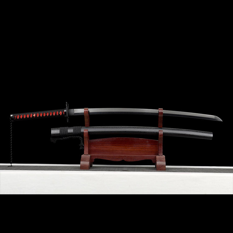 Ichigo Kurosaki Bankai Schwert Tensa Zangetsu 1060 Stahl Katana 