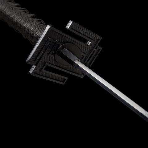 Blade thickness and cutting edge detail of Bleach Ichigo katana sword