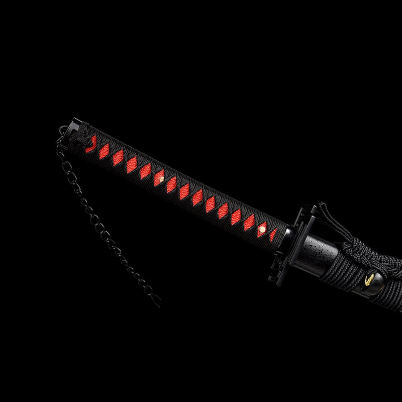 Ichigo Kurosaki Bankai Schwert Tensa Zangetsu 1060 Stahl Katana 