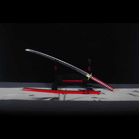 Bleach Renji Abarai katana full tang anime sword
