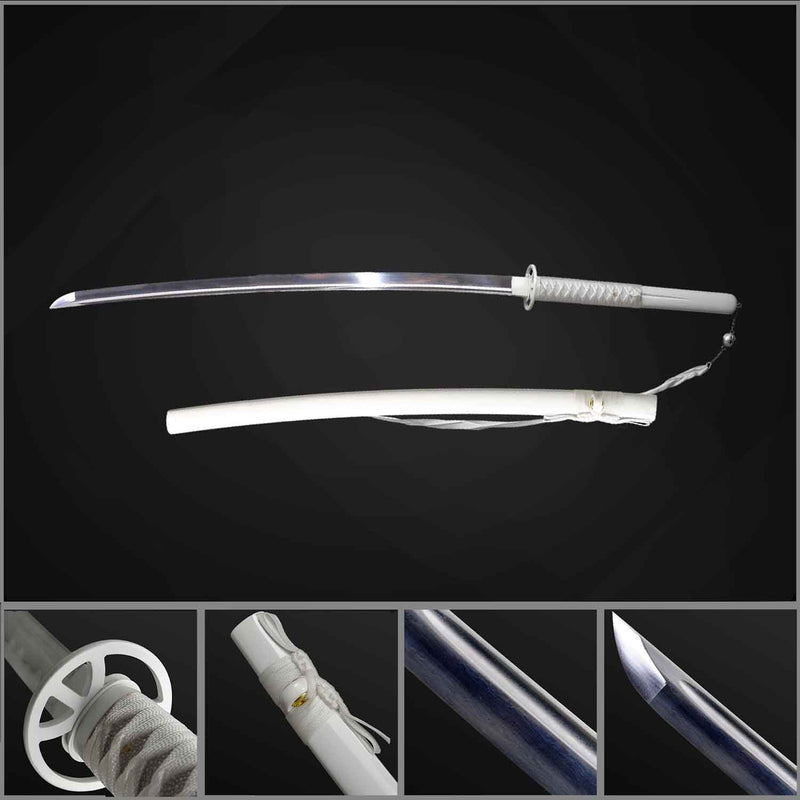Bleach Rukia Kuchiki Sode no Shirayuki Katana – Hand Forged Zanpakuto Sword 