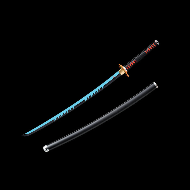 Tanjiro III Nichirin Sword Replica Blue Blade Gradient Katana 