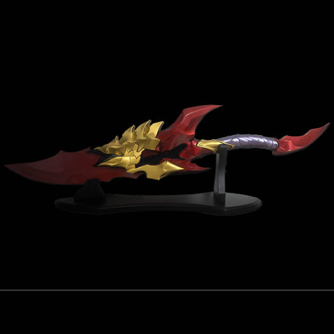 cheng xiaoyu dragon fang dagger kamish wrath cosplay prop anime weapon replica