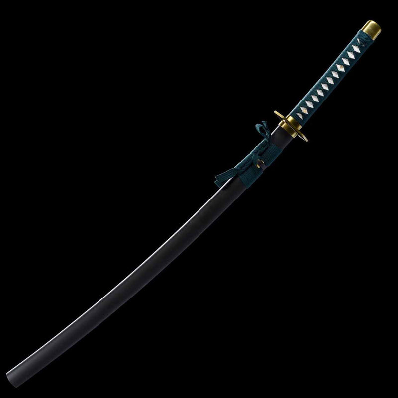 Bleach Aizen Kyoka Suigetsu Katana – Handgefertigtes Full-Tang-Schwert aus 1060-Stahl 
