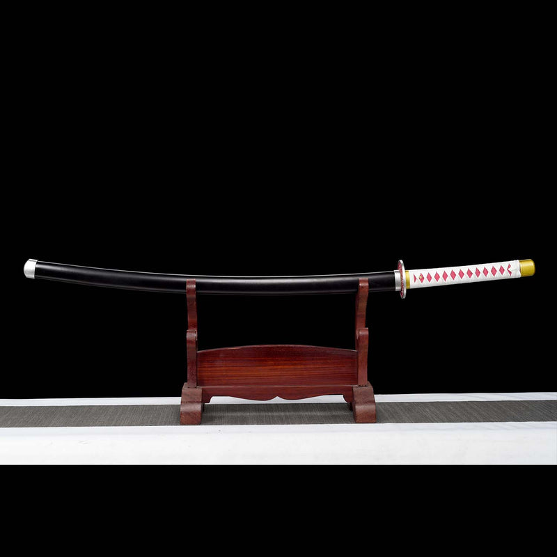 Demon Slayer Kanao Tsuyuri Nichirin Katana 1060 Carbon Steel Sword 