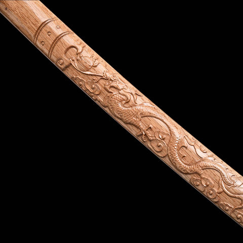 Complete T10 dragon scale samurai sword set with saya and ray skin handle