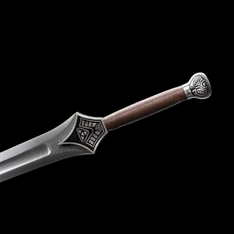 Conan Mother’s Sword – Hand Forged Damascus Steel Movie Replica Sword 
