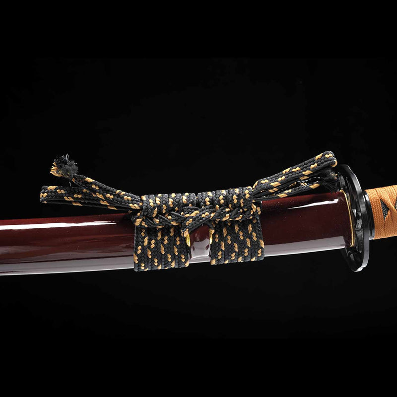 Deadpool Wakizashi Sword Hand Forged 1095 High Carbon Steel Samurai Blade 