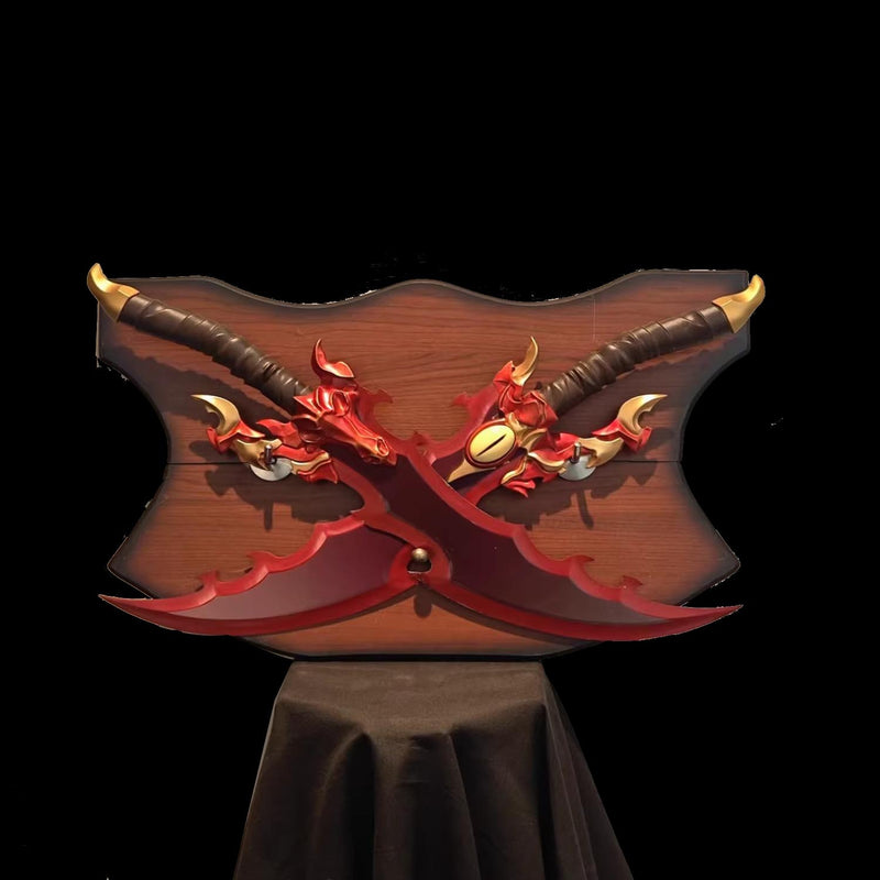 Solo Leveling Demon King Dragon Fang Dagger 1:1 Metal Replica 