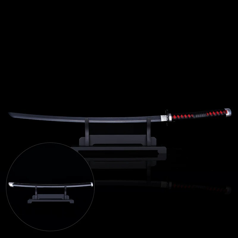 Tanjiro Second Generation Jet Black Nichirin Sword Metal Replica 