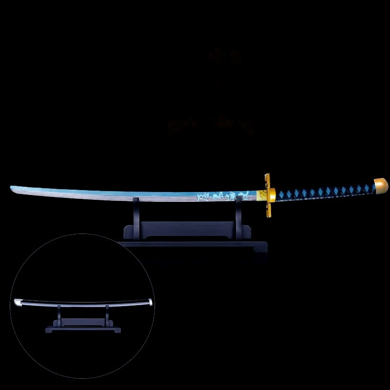 Muichiro Tokito Nichirin Sword Replica Demon Slayer Mist Hashira Katana 