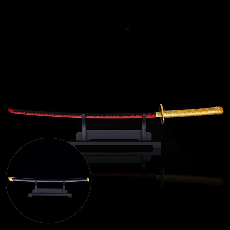 Yoriichi Tsugikuni Nichirin Sword Replica Demon Slayer Metal Katana 