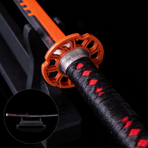 Demon Slayer Tanjiro Nichirin Katana Replica with ABS Sheath Full Size Anime Cosplay Sword