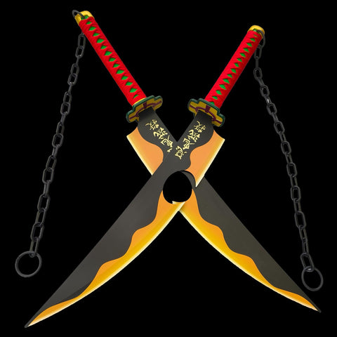 Tengen Uzui Nichirin blades anime sword replica for cosplay and display