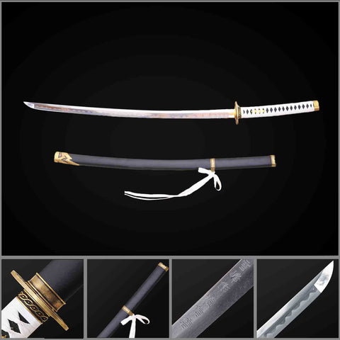 Devil May Cry Vergil Yamato Katana full view replica sword made from 1095 high carbon steel