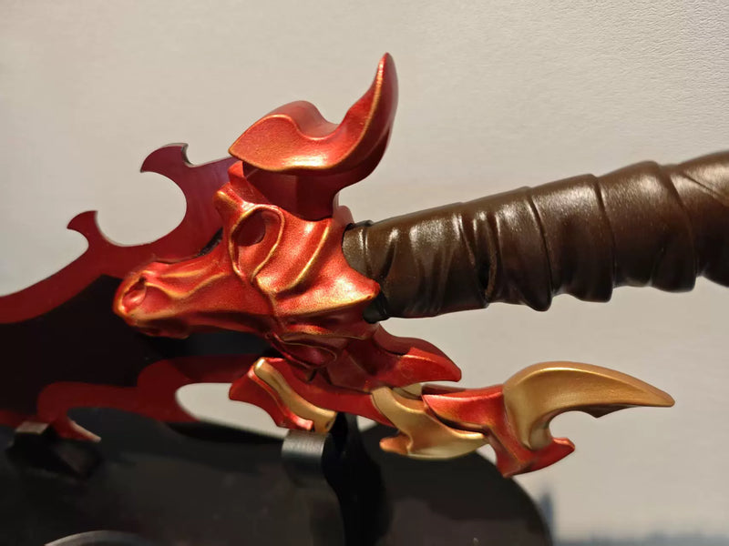 Solo Leveling Demon King Dagger Head Dragon Fang 1:1 Metal 